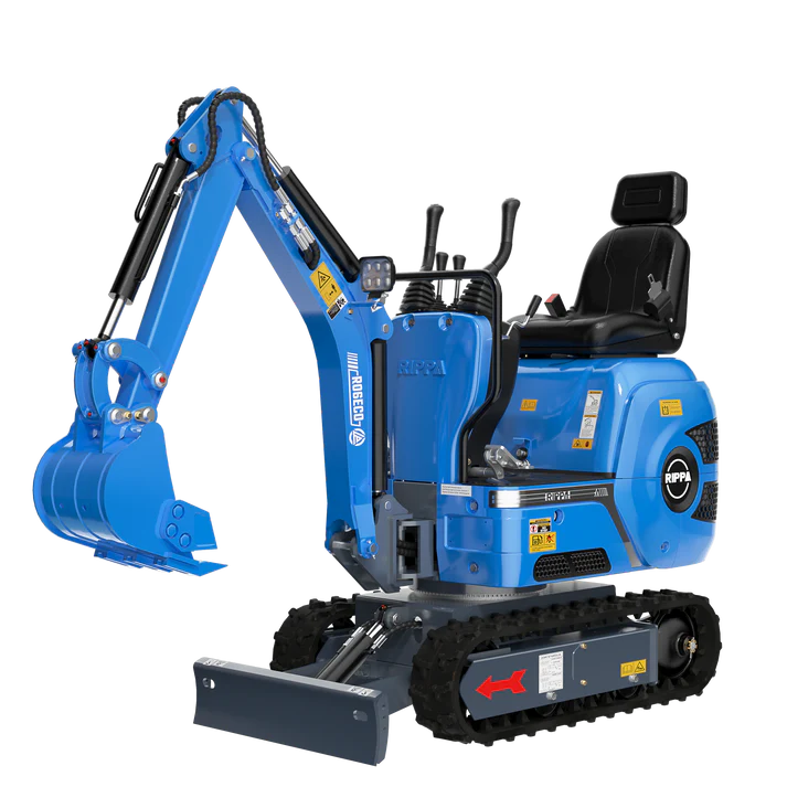 R06 ECO ultra-compact mini excavator with Kubota diesel engine, ideal for landscaping, construction and confined work areas