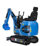 R06 ECO ultra-compact mini excavator with Kubota diesel engine, ideal for landscaping, construction and confined work areas